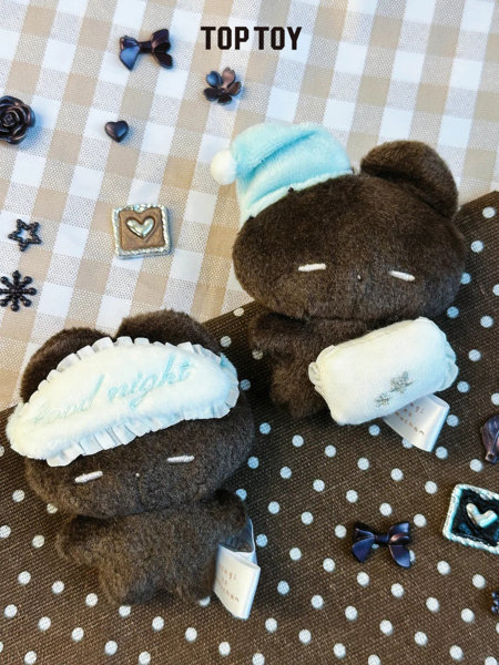 【BOX販売】REMME 夢綿うさぎ ぐっすり夢シリーズ ぬいぐるみキーホルダー（1BOX=8個入）