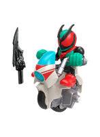 モンスモト仮面ライダーエディション シングルライダーセット01 仮面ライダーゼッツ フィジカムインパクト