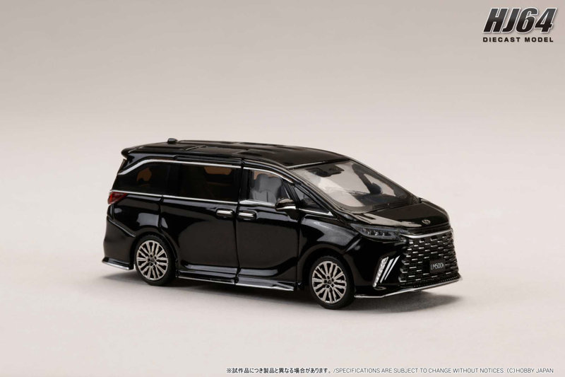 LEXUS LM カスタムバージョン 4シーター 500h （RHD） グラファイトブラック ガラスフレーク/ホワイトインテリア