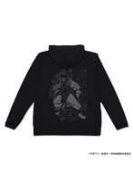 呪術廻戦 死滅回游 脹相 薄手ドライパーカー ブラック XXL