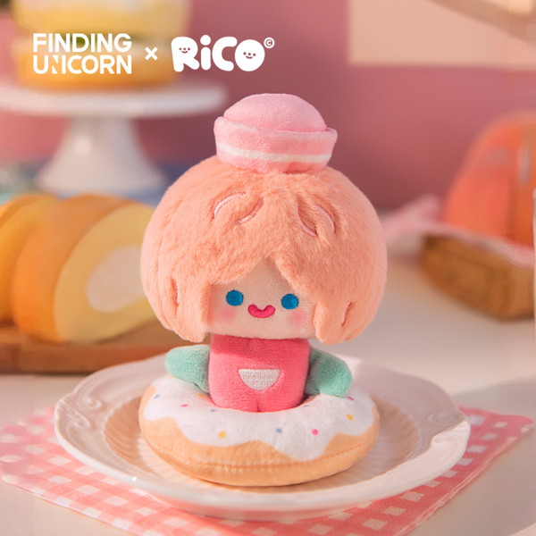 FINDING UNICORN Everywhere CELL RiCO with ME HAPPY SWEETS（ハッピー・スイーツ）シリーズ トレーディングプラッシュ（1BOX=6個入）