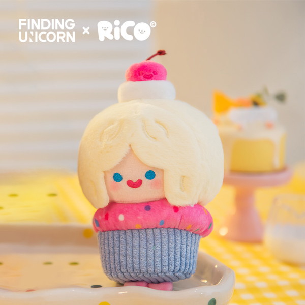 FINDING UNICORN Everywhere CELL RiCO with ME HAPPY SWEETS（ハッピー・スイーツ）シリーズ トレーディングプラッシュ（1BOX=6個入）