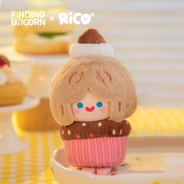 FINDING UNICORN Everywhere CELL RiCO with ME HAPPY SWEETS（ハッピー・スイーツ）シリーズ トレーディングプラッシュ（1BOX=6個入）