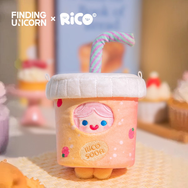 FINDING UNICORN Everywhere CELL RiCO with ME HAPPY SWEETS（ハッピー・スイーツ）シリーズ トレーディングプラッシュ（1BOX=6個入）
