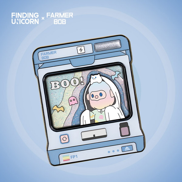 FINDING UNICORN FARMER BOB フラッシュバックシリーズ トレーディングピンバッジ（1BOX=6個入）