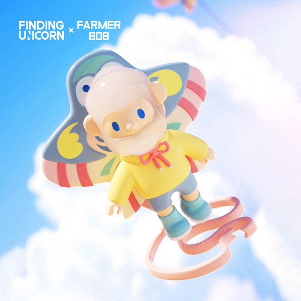 FINDING UNICORN FARMER BOB フラッシュバックシリーズ トレーディングフィギュア（1BOX=12個入）