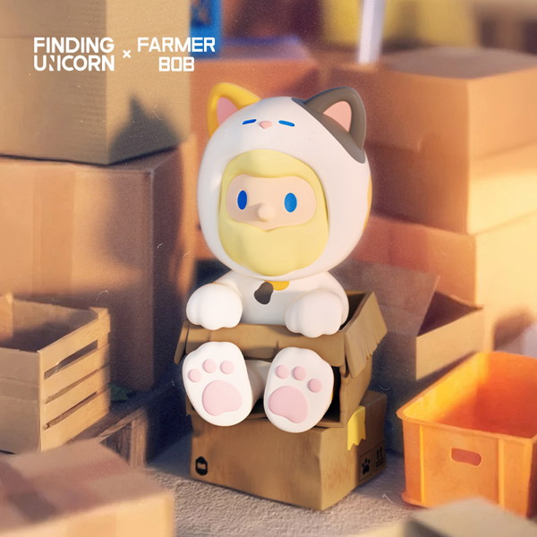 FINDING UNICORN FARMER BOB フラッシュバックシリーズ トレーディングフィギュア（1BOX=12個入）