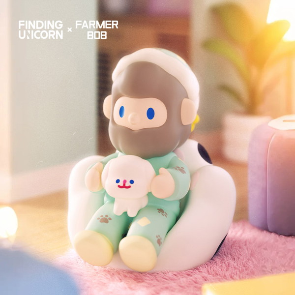 FINDING UNICORN FARMER BOB フラッシュバックシリーズ トレーディングフィギュア（1BOX=12個入）
