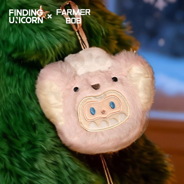 FINDING UNICORN FARMER BOB もふもふ頭シリーズ トレーディングプラッシュ（1BOX=6個入）