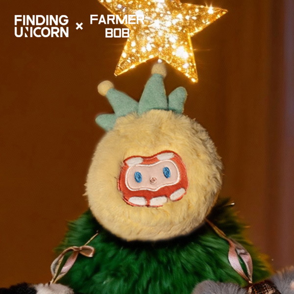 FINDING UNICORN FARMER BOB もふもふ頭シリーズ トレーディングプラッシュ（1BOX=6個入）