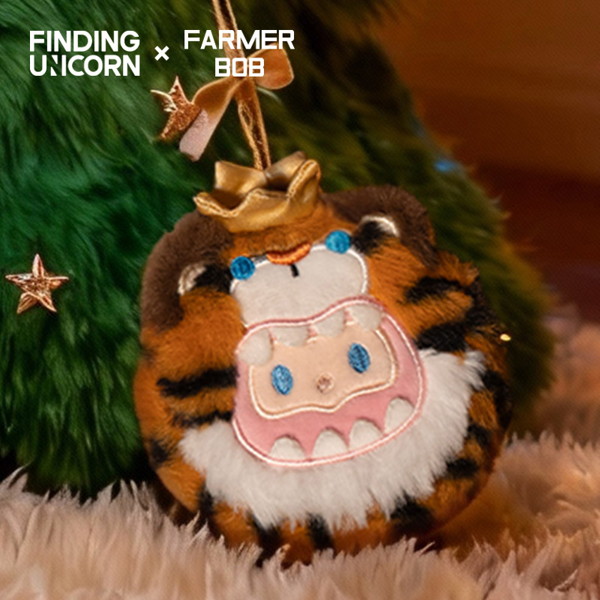 FINDING UNICORN FARMER BOB もふもふ頭シリーズ トレーディングプラッシュ（1BOX=6個入）