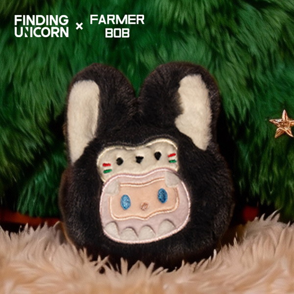 FINDING UNICORN FARMER BOB もふもふ頭シリーズ トレーディングプラッシュ（1BOX=6個入）