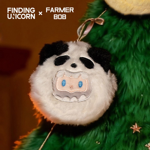 FINDING UNICORN FARMER BOB もふもふ頭シリーズ トレーディングプラッシュ（1BOX=6個入）