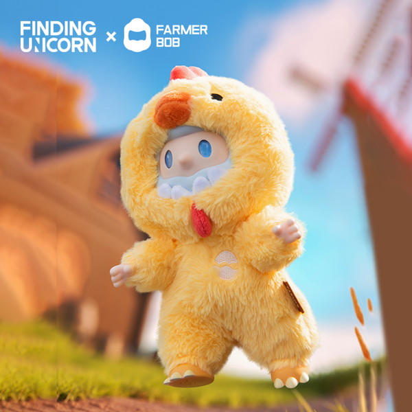 FINDING UNICORN FARMER BOB 怪奇な守護者シリーズ トレーディングプラッシュ（1BOX=9個入）