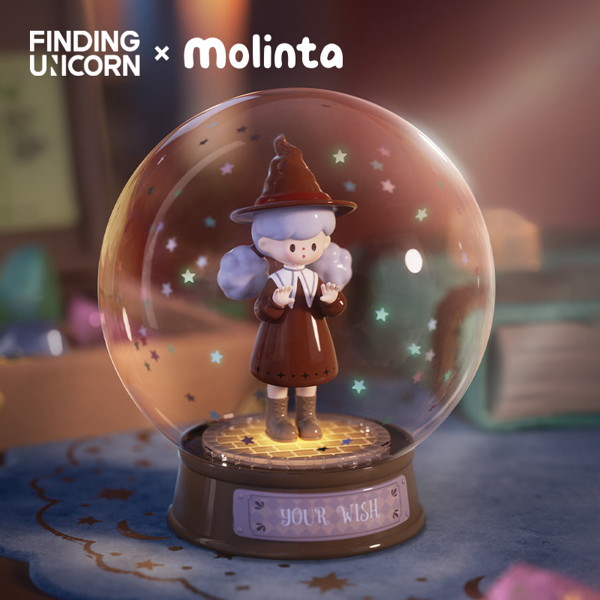 FINDING UNICORN molinta 光を追いかけるシリーズ トレーディングフィギュア（1BOX=9個入）