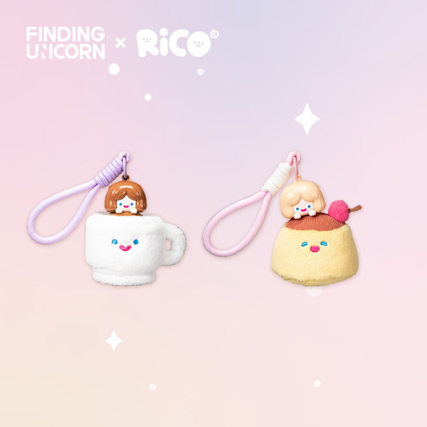 FINDING UNICORN RiCO HAPPY DESSERT PARTY（ハッピー・デザート・パーティー）シリーズ トレーディングプラッシュ（1BOX=6個入）