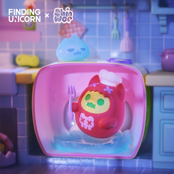 【BOX販売】FINDING UNICORN ShinWoo 幽霊の部屋シリーズ トレーディングフィギュア（1BOX=6個入）