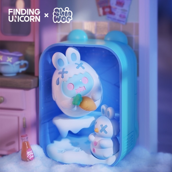 【BOX販売】FINDING UNICORN ShinWoo 幽霊の部屋シリーズ トレーディングフィギュア（1BOX=6個入）