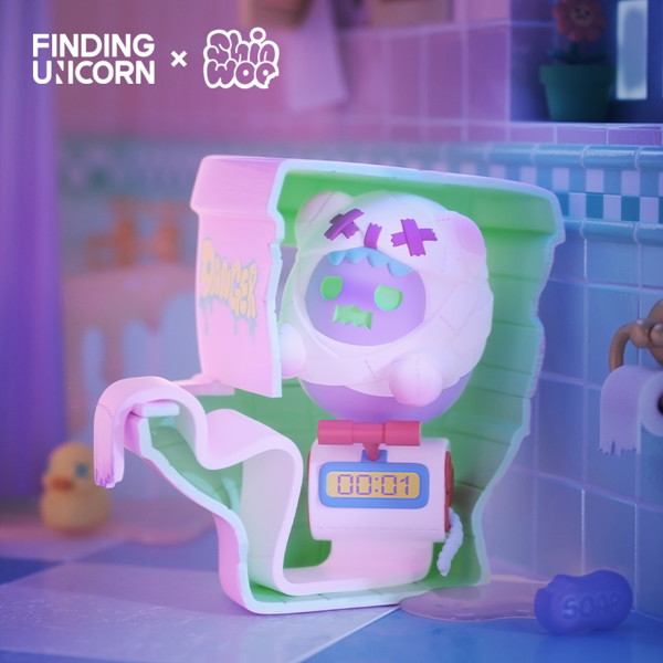 【BOX販売】FINDING UNICORN ShinWoo 幽霊の部屋シリーズ トレーディングフィギュア（1BOX=6個入）