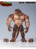 AXYTOYS ダイナソー・バトルフィールドシリーズ ティラノサウルス 1/9スケール可動フィギュア AXY-016（ブラウン）