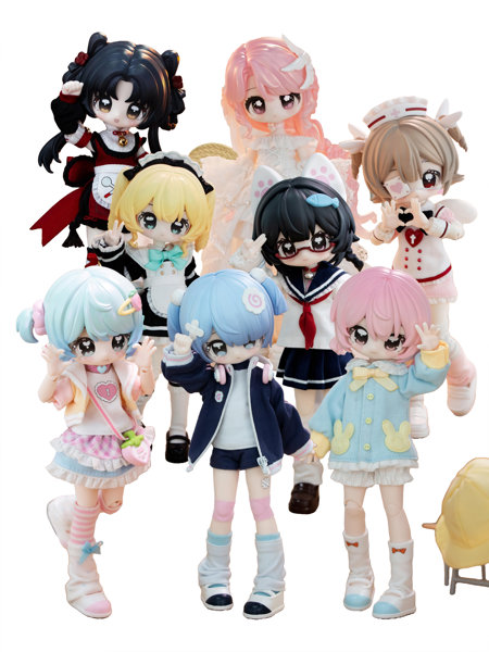 Unveiled Door 鍵の精霊シリーズ BJDブラインドドール （全6種＋2） 1BOX:6個入のサムネイル画像