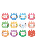 【BOX販売】COJI-COJI シークレットおなまえバッジ（1BOX=12個入）