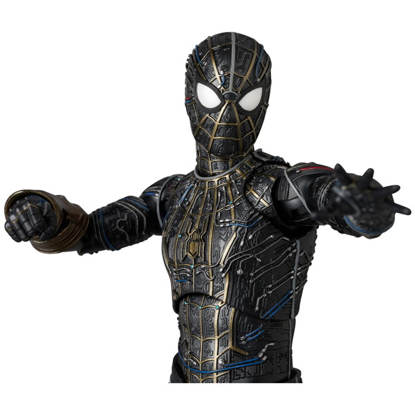 MAFEX SPIDER-MAN BLACK ＆ GOLD SUIT MARVEL