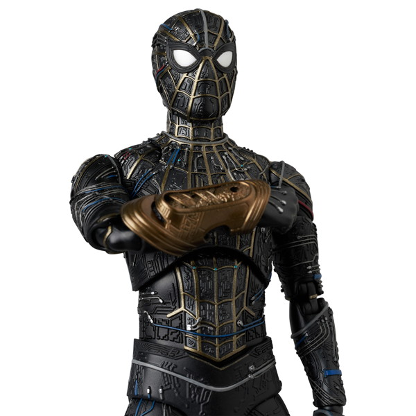 MAFEX SPIDER-MAN BLACK ＆ GOLD SUIT MARVEL