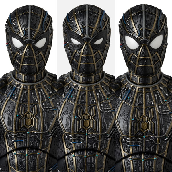MAFEX SPIDER-MAN BLACK ＆ GOLD SUIT MARVEL