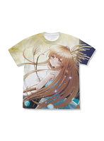 お隣の天使様にいつの間にか駄目人間にされていた件 椎名真昼 フルグラフィックTシャツ 十五夜Ver. ホワイト XL