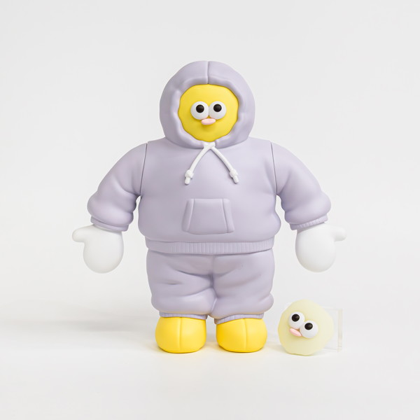 【再販】＃1 スウェットを着たソフビのトモダチ！