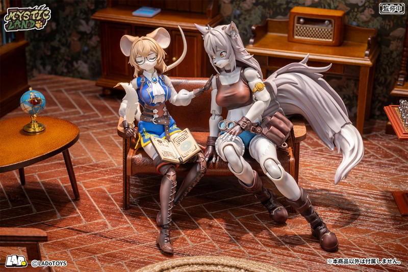 001_LADo TOYS ERA-005 MARGARET（マーガレット） 研究員Ver. 1/12スケール可動フィギュア