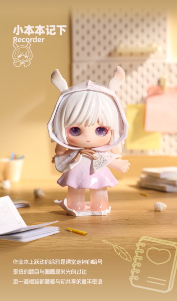 Rabeea 思い出のある文房具シリーズ トレーディングフィギュア（1BOX=8個入）