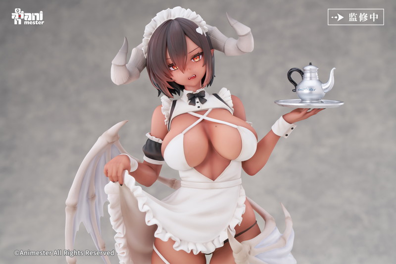 「悪魔メイド、奉仕の時間 獄奈」 1/6 完成品フィギュア 画像4