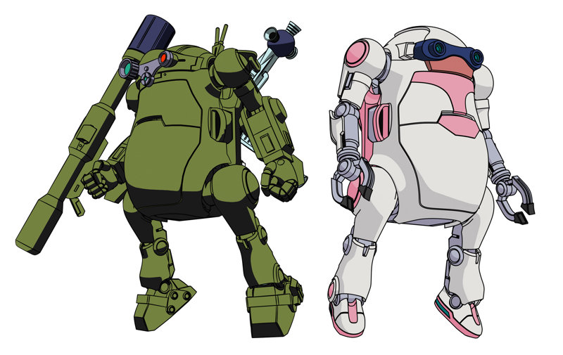 64819 1/35 メカトロウィーゴ ボトムズコラボシリーズ Vol.5 ‘らうんどむーばー＆ふぃあな’