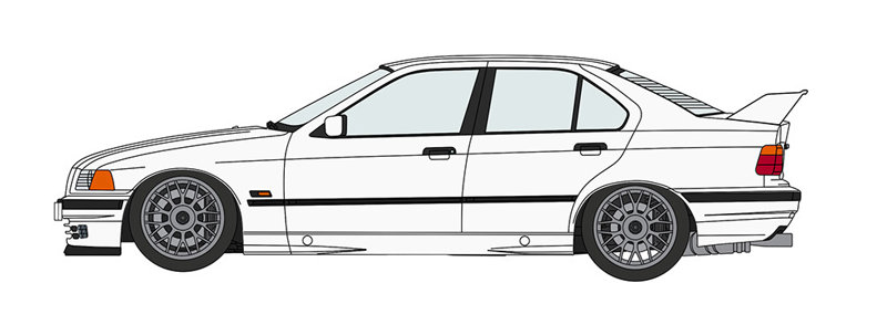 20831 1/24 BMW 320i ‘カスタムバージョン’