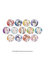【BOX販売】学園アイドルマスター トレーディングミニキャラホロ缶バッジ ホワイトタイガーver. （全13種） 1BOX:13個入