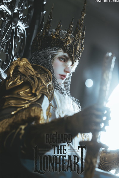 005_RingDoll 獅子心王 ドリームコア 騎士のリチャード 76cmボールジョイントドール（BJD）