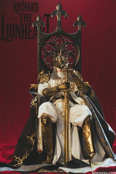 005_RingDoll 獅子心王 ドリームコア 騎士のリチャード 76cmボールジョイントドール（BJD）