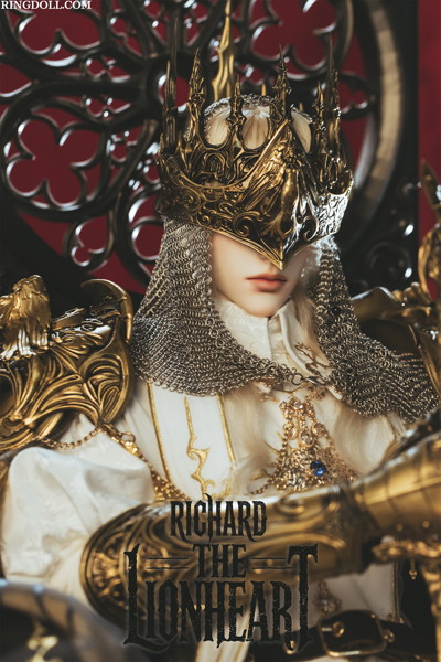 005_RingDoll 獅子心王 ドリームコア 騎士のリチャード 76cmボールジョイントドール（BJD）
