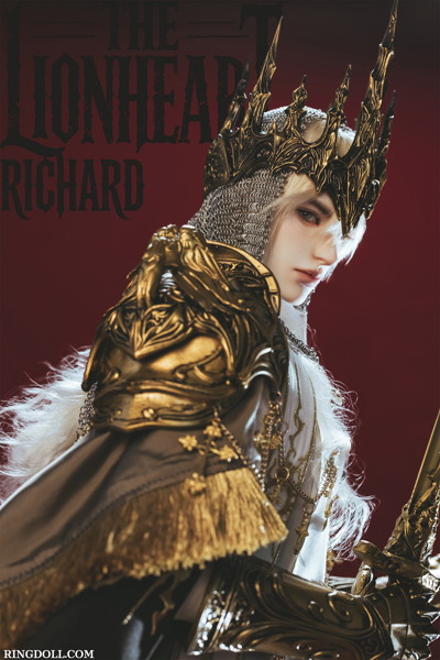 005_RingDoll 獅子心王 ドリームコア 騎士のリチャード 76cmボールジョイントドール（BJD）