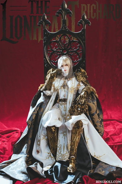 005_RingDoll 獅子心王 ドリームコア 騎士のリチャード 76cmボールジョイントドール（BJD）