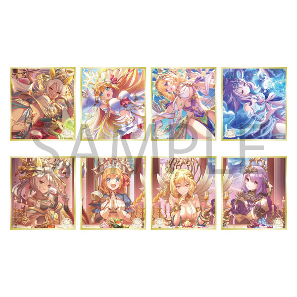 【BOX販売】プリンセスコネクト！Re:Dive 8th Anniversary ミニ色紙コレクション（1BOX=8個入）