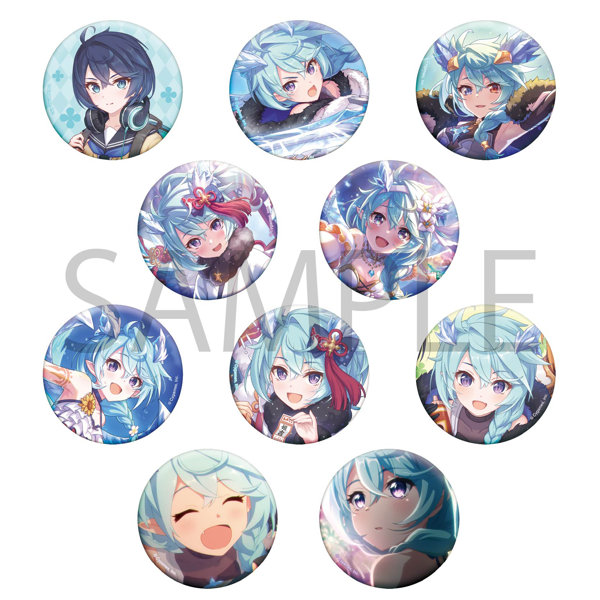 【BOX販売】プリンセスコネクト！Re:Dive シェフィだらけのキャラバッジコレクション（1BOX=10個入）