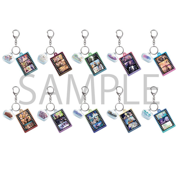 【BOX販売】プリンセスコネクト！Re:Dive フィルム風アクリルキーホルダーコレクション（1BOX=10個入）