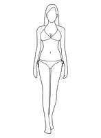 SP695 1/12 12リアルフィギュアコレクション No.47 ‘ビキニ’