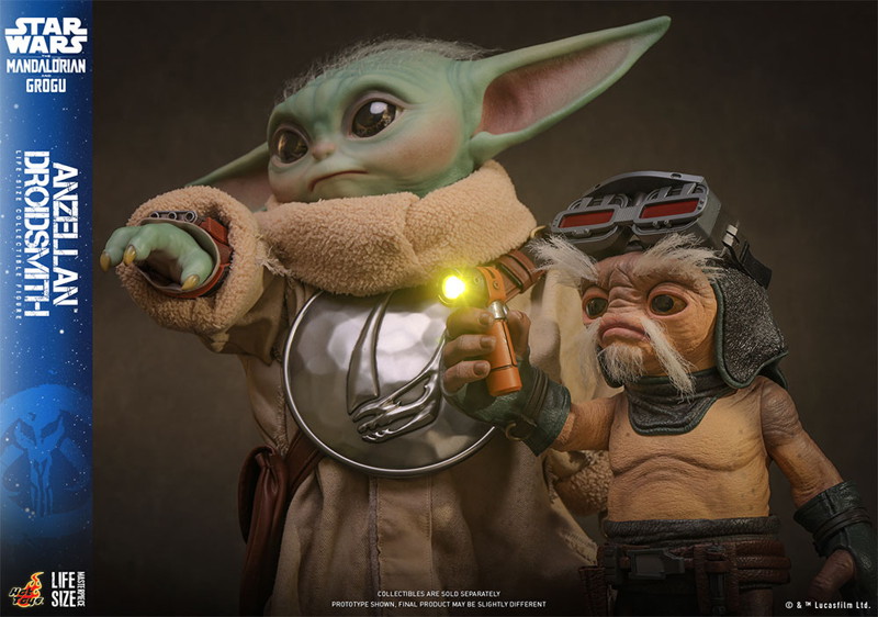 【ライフサイズ・マスターピース】 『スター・ウォーズ/マンダロリアン・アンド・グローグー』1/1スケールフィギュア アンゼラ人（ドロイド修理屋）