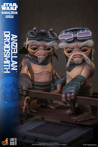 【ライフサイズ・マスターピース】 『スター・ウォーズ/マンダロリアン・アンド・グローグー』1/1スケールフィギュア アンゼラ人（ドロイド修理屋）