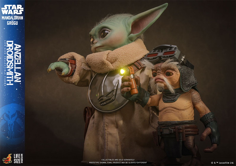 【ライフサイズ・マスターピース】 『スター・ウォーズ/マンダロリアン・アンド・グローグー』1/1スケールフィギュア アンゼラ人（ドロイド修理屋）