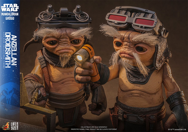 【ライフサイズ・マスターピース】 『スター・ウォーズ/マンダロリアン・アンド・グローグー』1/1スケールフィギュア アンゼラ人（ドロイド修理屋）